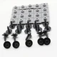 20 Set Splash Shield Bumper Screws & 20 U-Nut For Mazda 2 3 6 MPV MX-3 RX-7 RX-8
