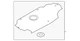 Genuine Volkswagen Rear Shield 5K0-825-712-C