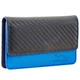 NEW GENUINE JAGUAR WALLET CARBON FIBRE BLUE F-TYPE XF XK XJ XE F-PACE SVR BDE