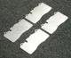 Titanium Brake Pad Shim Heat Shield Set for Dodge Viper ACR BRM Cer 16-; Front