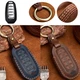 Leather Car Key Fob Case Cover Fit For Infiniti QX60 QX50 QX80 Q60 Q50
