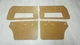 Jaguar MK2 S-type Door panels Door cards (1963-1968)