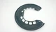 Dust plate mudguard anchor plate suitable for Porsche 911 G year 74-89 rear