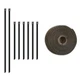 Mishimoto for 2 inch x 35 feet Heat Wrap with Stainless Locking Tie Set