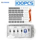 100pcs+4 Nissan Armada Engine Splash Fastener Bumper Fender Liner Retainer Clips