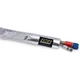 Design Engineering Aluminized Heat Sheath 1 1/4 in ID x 3 ft for Heat Protection