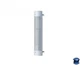UNITED PACIFIC 48" TALL 180 DEGREE STAINLESS EXHAUST MUFFLER SHIELD - VERTICAL
