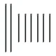 Mishimoto Set of Six 6in & Two 14in Stainless Steel Locking Ties