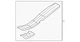 Genuine Nissan Heat Shield 74761-1LA0A