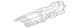 Genuine Honda Plate Floor Heat Baffle 74600-S9A-000