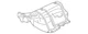 Genuine Mitsubishi Front Shield 5374A432