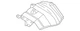 Genuine Nissan Heat Shield 74754-6SA0A