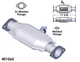 Catalytic Converter for 1987-1990 Mazda RX-7