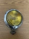 VINTAGE STUDEBAKER FOG LAMP HOUSING MOUNT Good Glass Rat Rod 6-8 VOLT WORKS