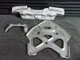 Porsche 982 718 Cayman genuine under cover hosement bracket heat shiel / R7-1501