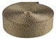 Torque Solution Thermal Exhaust Header Turbo Heat Wrap Volcanic Rock 2" x 50'