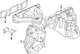 Genuine Nissan Heat Shield 16590-7LG0A