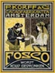 10457.Decor Poster.Room wall interior art design.Art Deco Amsterdam Chocolate