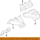 GM OEM 04-17 Acadia Limited Exhaust System Manifold-Lower Shield 12593759