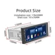 6.86in 1 Din Car Stereo Radio Android 12 FM Player 2+32G GPS Navi WiFi Bluetooth