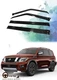 For Nissan ARMADA Y62 16-24 Deflector Window Visors Guard Vent Weather Shield