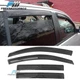 Window Visors Fits 04-16 Nissan Armada Acrylic Rain Sun Guard Shade Deflector