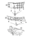Genuine Mopar Exhaust Shield 55373021AE