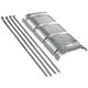 Flowmaster 51022 Exhaust Heat Shield, 22 in. x 10 in.