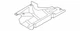 OEM NEW Ford Fusion 2013-2016 Floor Pan Heat Shield Air Deflector HS7Z-9911778-D