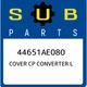 44651AE080 Subaru Cover cp converter l 44651AE080, New Genuine OEM Part