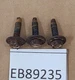 OEM 2009-2018 DODGE RAM 1500 REAR EXHAUST SPARE TIRE HEAT SHIELD MOUNTING BOLTS