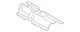 Genuine Volkswagen Heat Shield 5QA-825-613-F