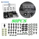 80pcs For KIA Telluride Body Bolts U-nut Clips Engine Under Splash Shield Guard