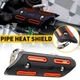 Motorcycle Exhaust Muffler Pipe Heat Shield Cover Heel Guard For Honda Kawasaki