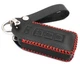 4 Buttons Black Leather for Mitsubishi Lancer Outlander Endeavor Key Fob Cover