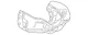 Genuine Mazda Exhaust Manifold Heat Shield PY01-13-3K0