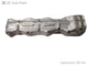 Left Exhaust Manifold Heat Shield For 16-19 Nissan Titan XD  5.0 4359873 Diesel