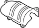 17168-20070 Toyota Insulator, exhaust manifold heat, no.2 1716820070, New Genuin
