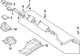 Genuine Nissan Heat Shield 74753-6SA0A