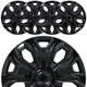 for Ford Transit 150 250 350 Cargo Wagon Van 16" Black Wheel Covers Rim Hub Caps