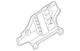 Genuine Audi Heat Shield 4L0-825-681