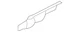 Genuine Nissan Floor Pan Heat Shield 74754-6CC0A