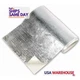Thermo-Tec 13585, One Silver Aluminized Fiberglass Cloth Heat Barrier 24In X 36I