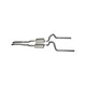 Scott Drake C5ZZ-5257-WOR Exhaust System for 65-66 Ford Mustang 170 200 260 289
