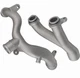 OmoZone Upgraded Aluminum Thermostat Top Crossover Hose Coolant Pipe