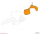 2018 Cadillac CTS Exhaust Manifold Upper Heat Shield Used OEM 12627073