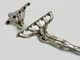 OBX Stainless 13-17 Dodge Viper Long Exhaust Manifold 5th Gen 1-3/4" Collector
