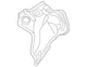 Genuine Nissan Heat Shield 16590-EZ40D