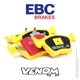 EBC YellowStuff Rear Brake Pads for Audi A8 Quattro D3/4E 4.2 350 06-10 DP41470R