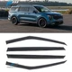 Fits 22-26 Kia Carnival Tape-On Smoke Window Visors Vent Rain Guards Deflectors
